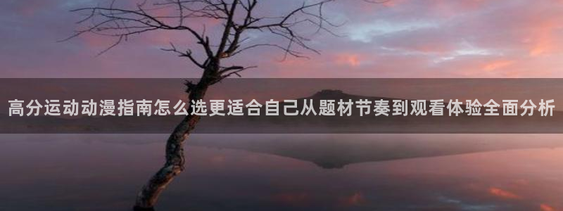 YY漫画热门作品推荐:高分运动动漫指南怎么选更适合自己从题材节奏到观看体验全面分析配图