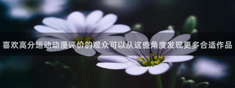 YY漫画网页版:喜欢高分运动动漫评价的观众可以从这些角度发现更多合适作品配图