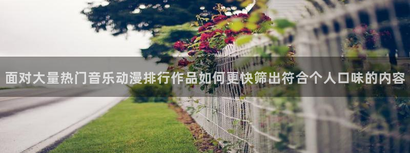 YY漫画最新完结:面对大量热门音乐动漫排行作品如何更快筛出符合个人口味的内容配图